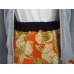画像2: バイカラースカート（着物リメイク、縮緬、オンリーワン、希少価値あり、和柄） (2)