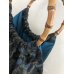 画像3: バンブーバッグ（着物リメイク、オリジナル、希少価値あり、紬、和柄、花柄、絹、私だけ）