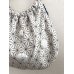 画像2: バンブーバッグ（着物リメイク、麻の葉、くるみボタン、オリジナル、絹素材バッグ、着物バンブーバッグ、希少価値あり） (2)