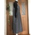画像8: ジャンパースカート（オリジナル、１点もの、着物リメイク、着物柄、紬、グレーチェック、ジァンパースカート）