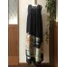 画像7: ハイウエストロングドレス 9〜11号（留袖、オリジナル、和柄、絹素材、1点もの、着物リメイク、着物リメイクドレス、和柄ドレス、ノースリーブドレス、黒いドレス、モダンドレス、フォーマルドレス、パーティードレス）