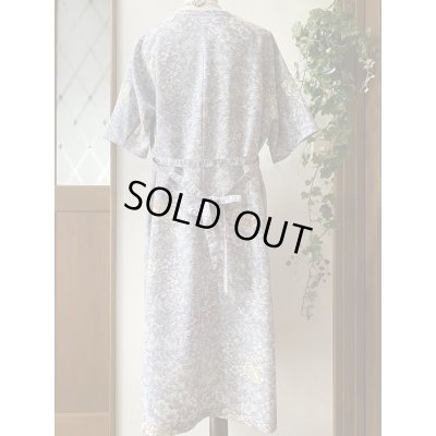 画像8: 半袖ワンピース（9〜11号）前タックワンピース、着物リメイク、着物リメイクワンピース、和柄、オリジナル、1点もの