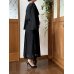 画像15: フレアーワンピース・着物袖風ボレロ 9〜11号（絽、透け感、オリジナル、和柄、絹素材、1点もの、着物リメイク、和柄ドレス、ノースリーブ、モダン、フォーマル、パーティー、）