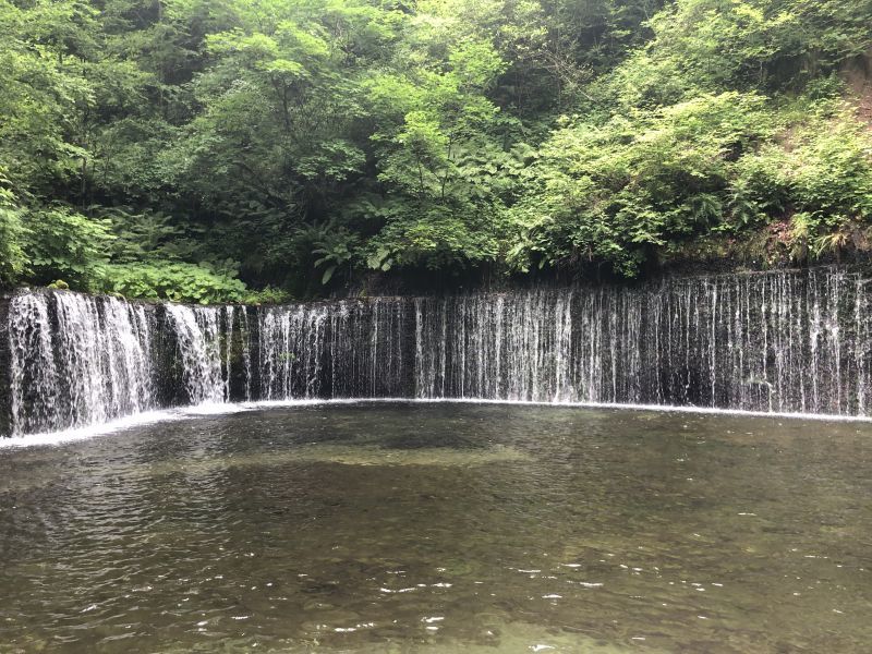 画像: 軽井沢　白糸の滝